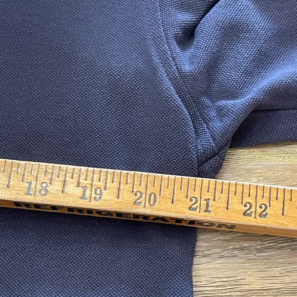 Brooks Brothers 1818 Navy Performance Polo Slim Fit Embroidered Logo Sz Large - Picture 5 of 9